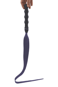Bull Hide Leather Devil’s Tongue Whip