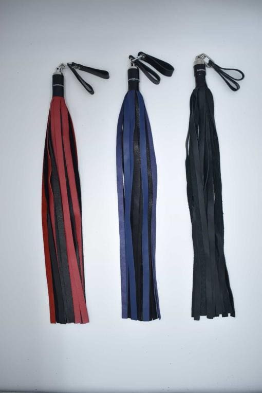 Chap Hide Floggers With Finger Loops - Image 12