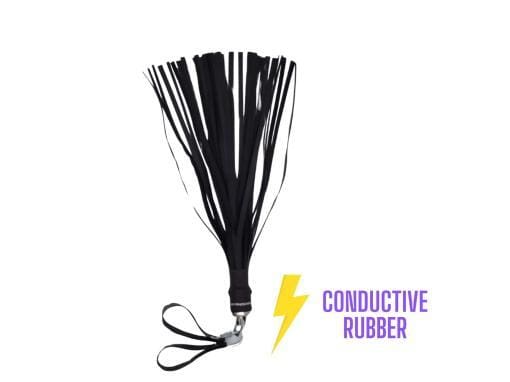 Conductive Rubber Flogger, For Use w/ Violet Wand