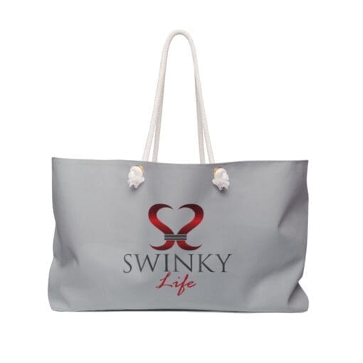 Weekender Bag with Swinky Life and The Accidental Swinger's logos