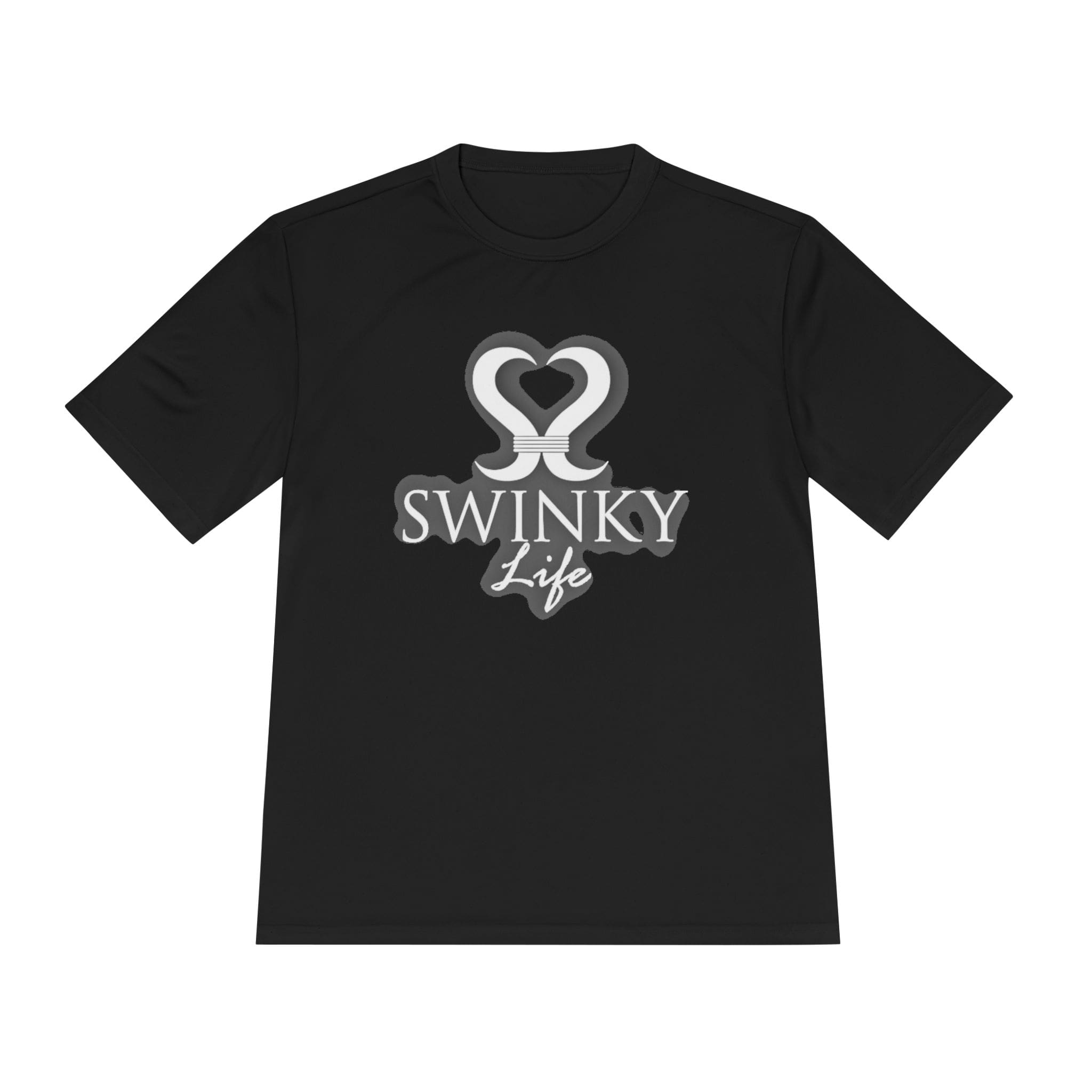 Swinky Life Moisture-Wicking Tee — Retro Heart Logo Active Shirt 7 Swinky Life Moisture-Wicking Tee — Retro Heart Logo Active Shirt - Image 5