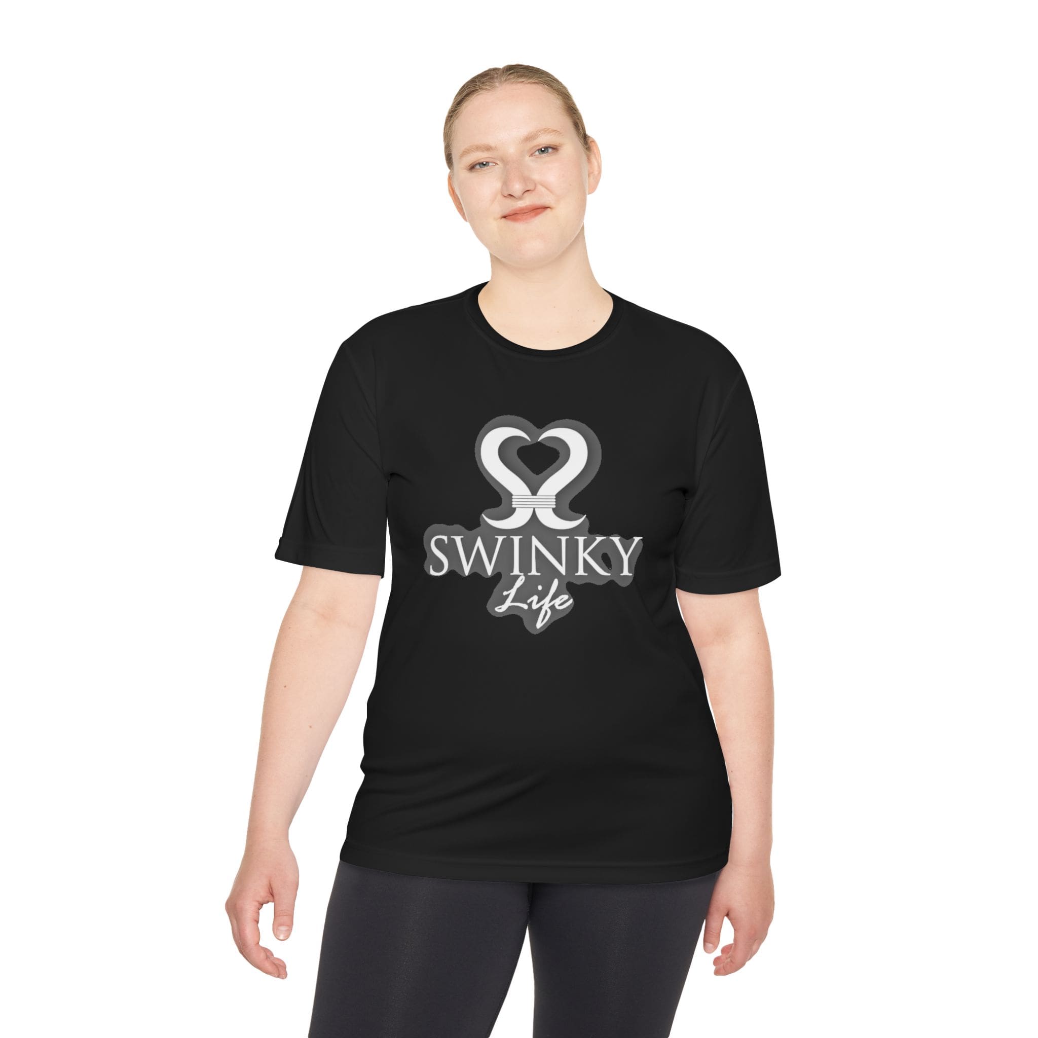 Swinky Life Moisture-Wicking Tee — Retro Heart Logo Active Shirt 10 Swinky Life Moisture-Wicking Tee — Retro Heart Logo Active Shirt - Image 8