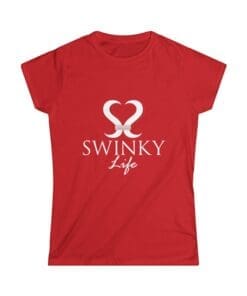 Women's Tee — Minimal Heart Knot Graphic 70 Swinky Life - 13063720329617392073 2048
