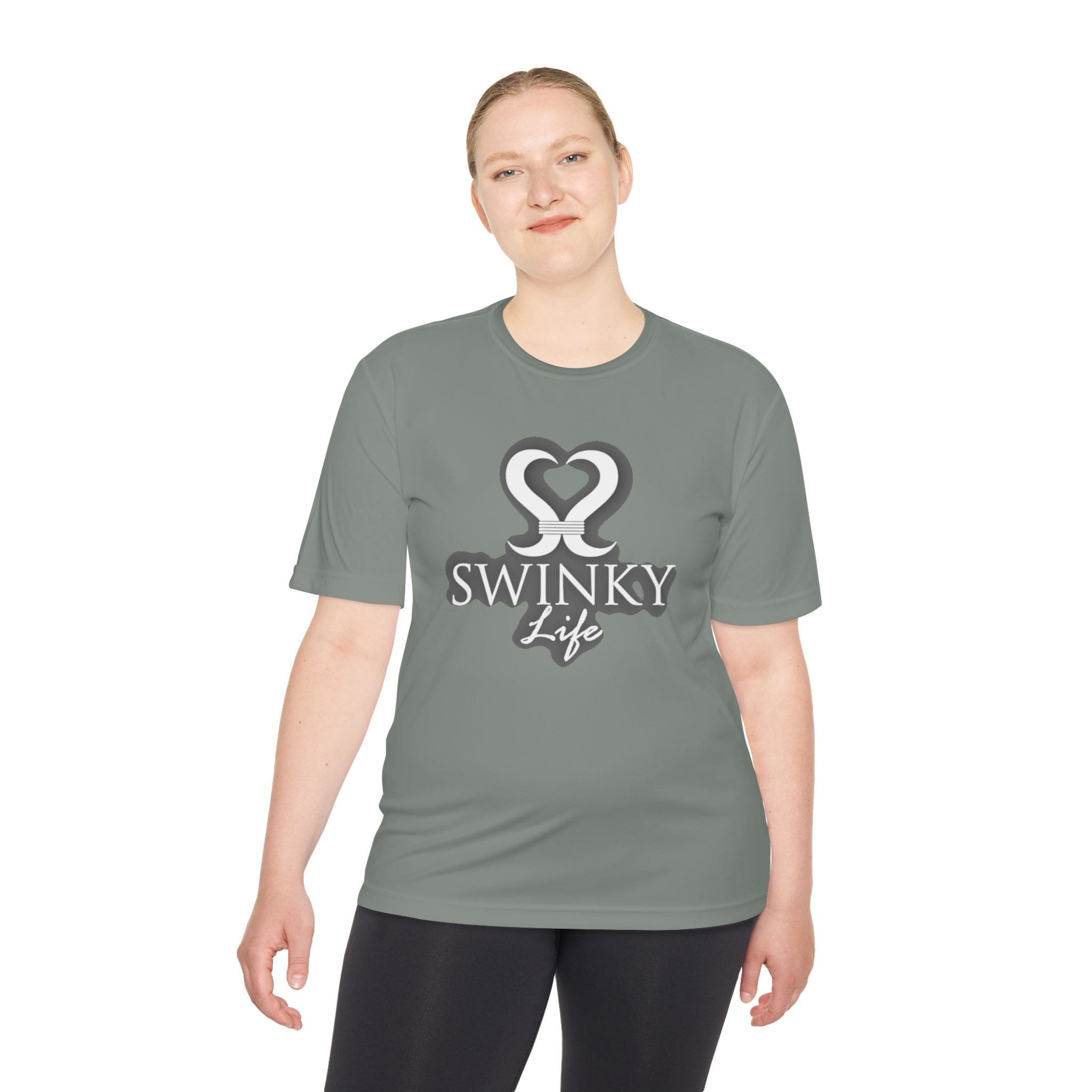 Swinky Life Moisture-Wicking Tee — Retro Heart Logo Active Shirt 14 Swinky Life Moisture-Wicking Tee — Retro Heart Logo Active Shirt - Image 12