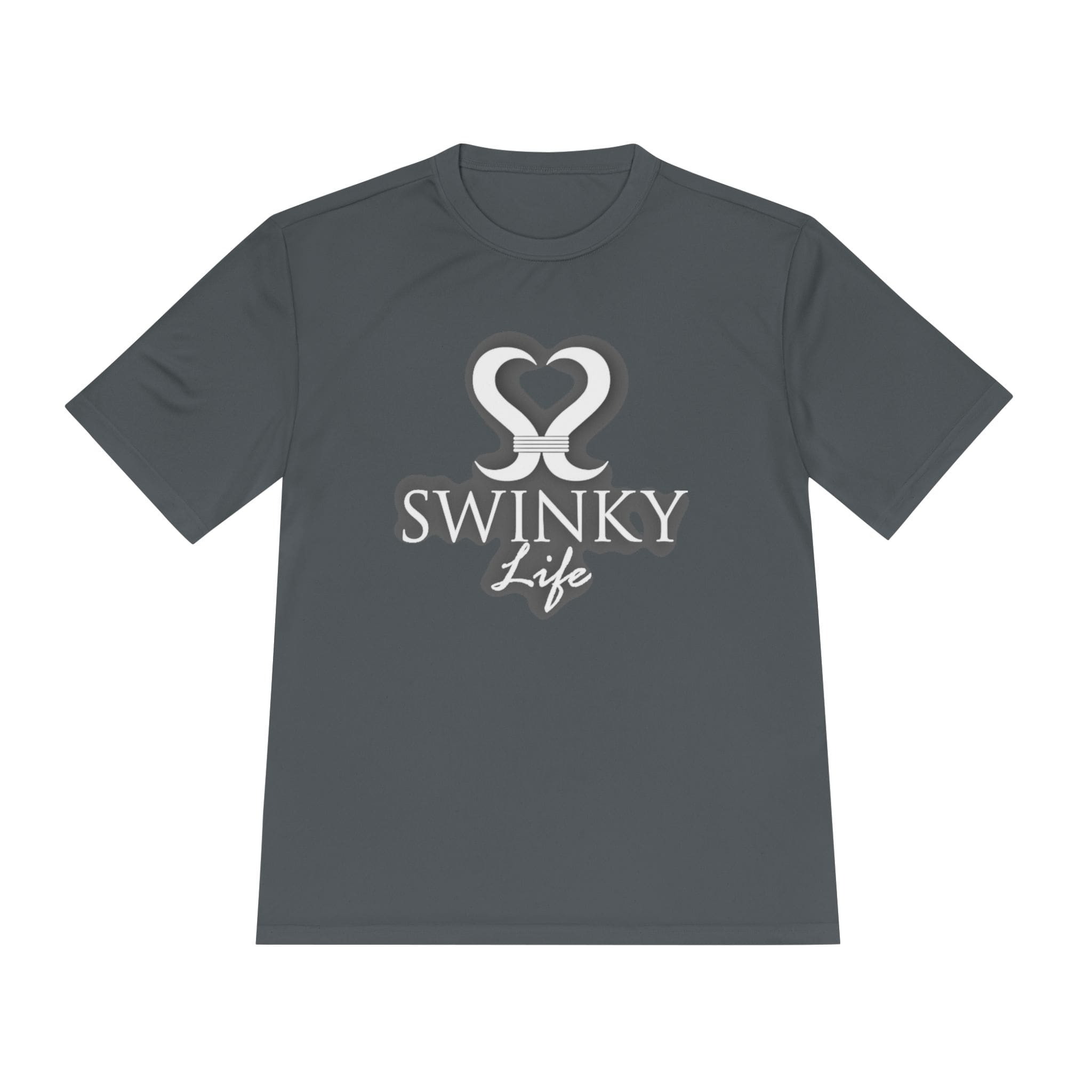 Swinky Life Moisture-Wicking Tee — Retro Heart Logo Active Shirt 3 Swinky Life Moisture-Wicking Tee — Retro Heart Logo Active Shirt