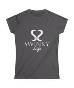 Women's Tee — Minimal Heart Knot Graphic 50 Swinky Life - 17315171015388087108 2048